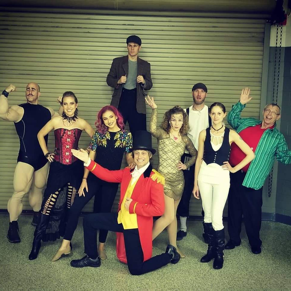 Half-time entertainment with TAG Art!