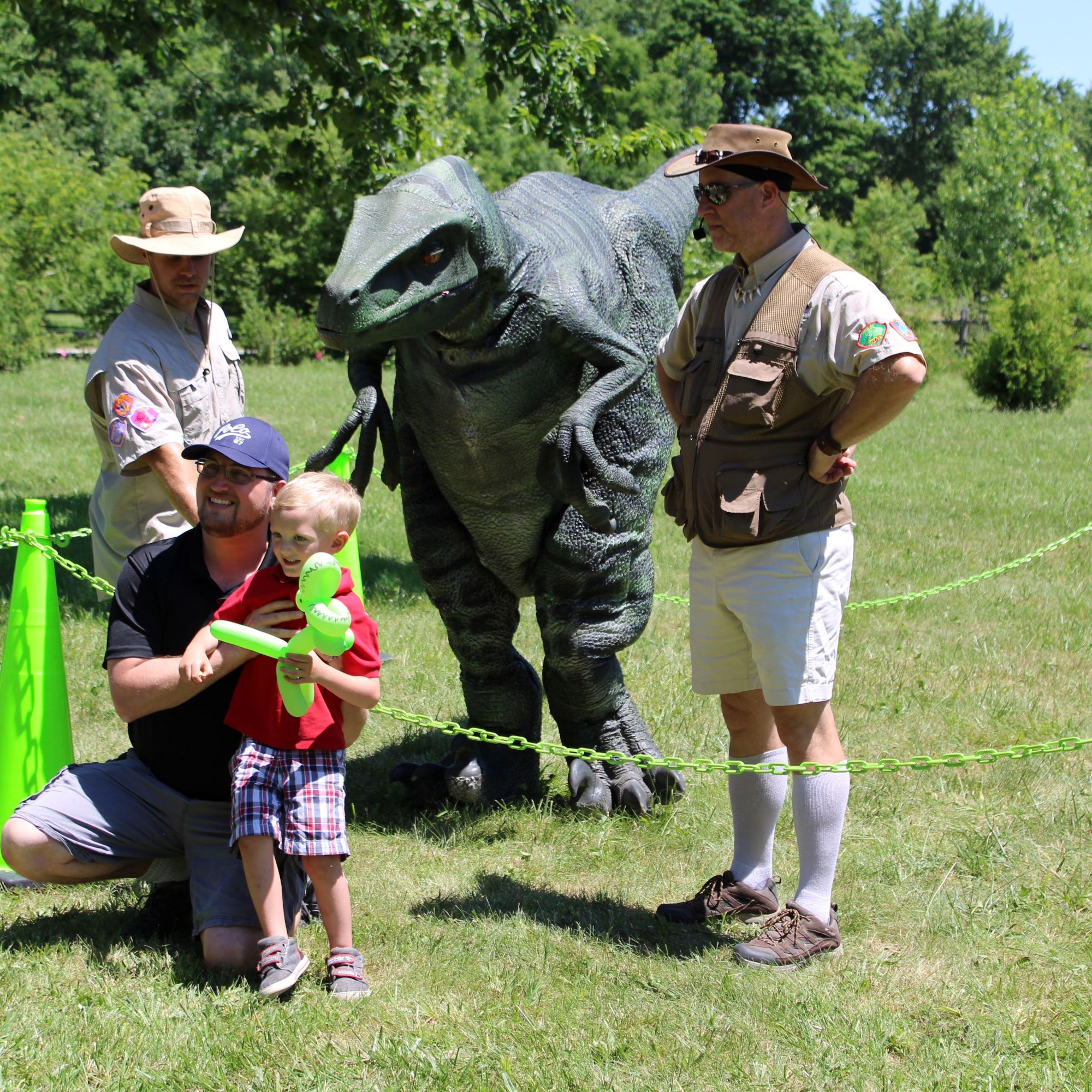 Dinos with Dad brings fun to the farm