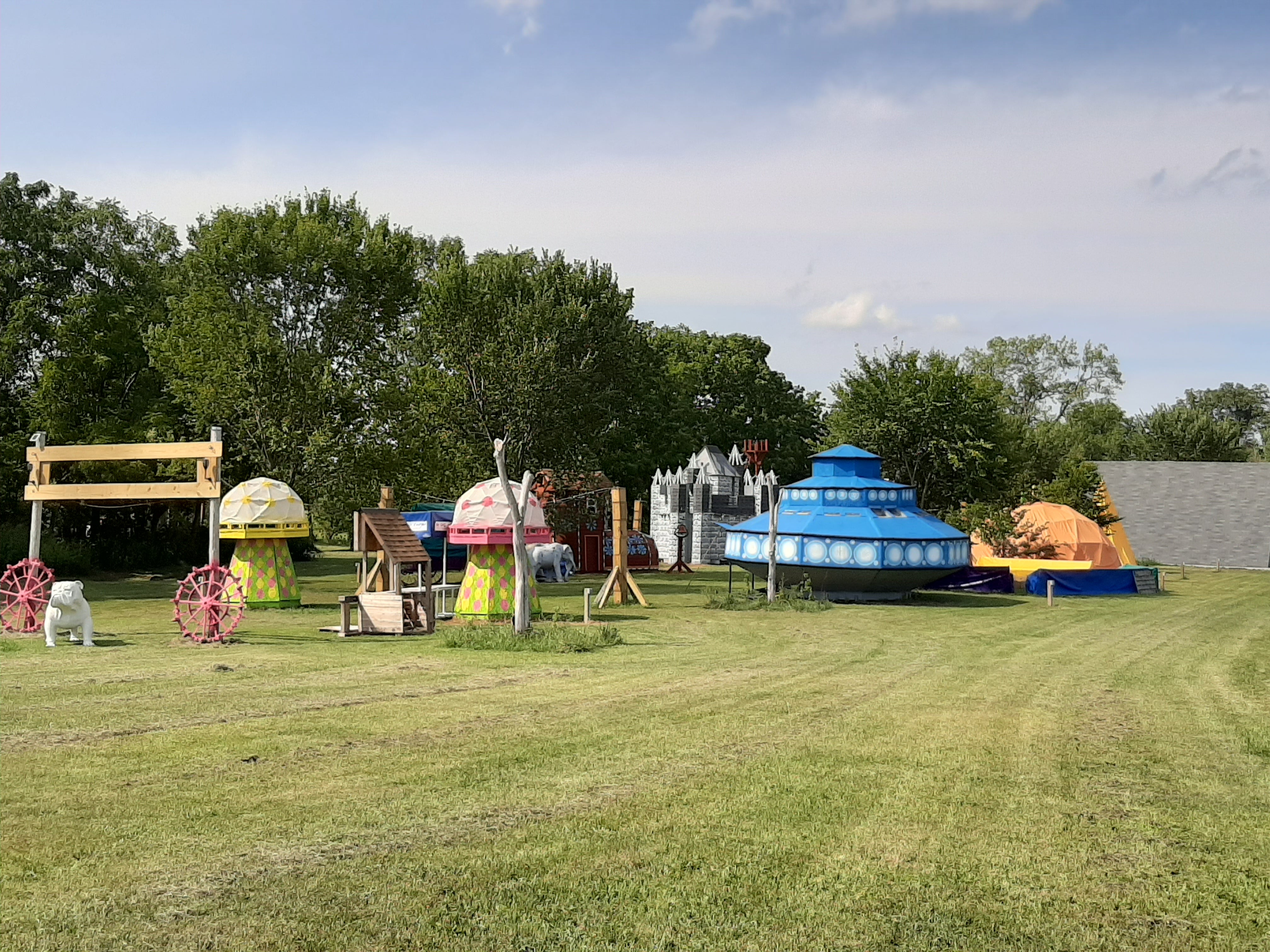 The TAG Art Fun Farm in New Haven Indiana