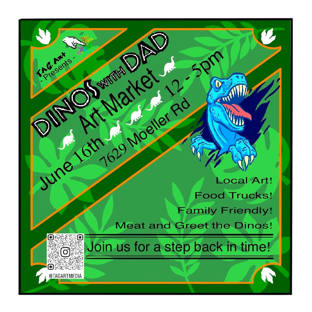 Dinos With Dad Art Market