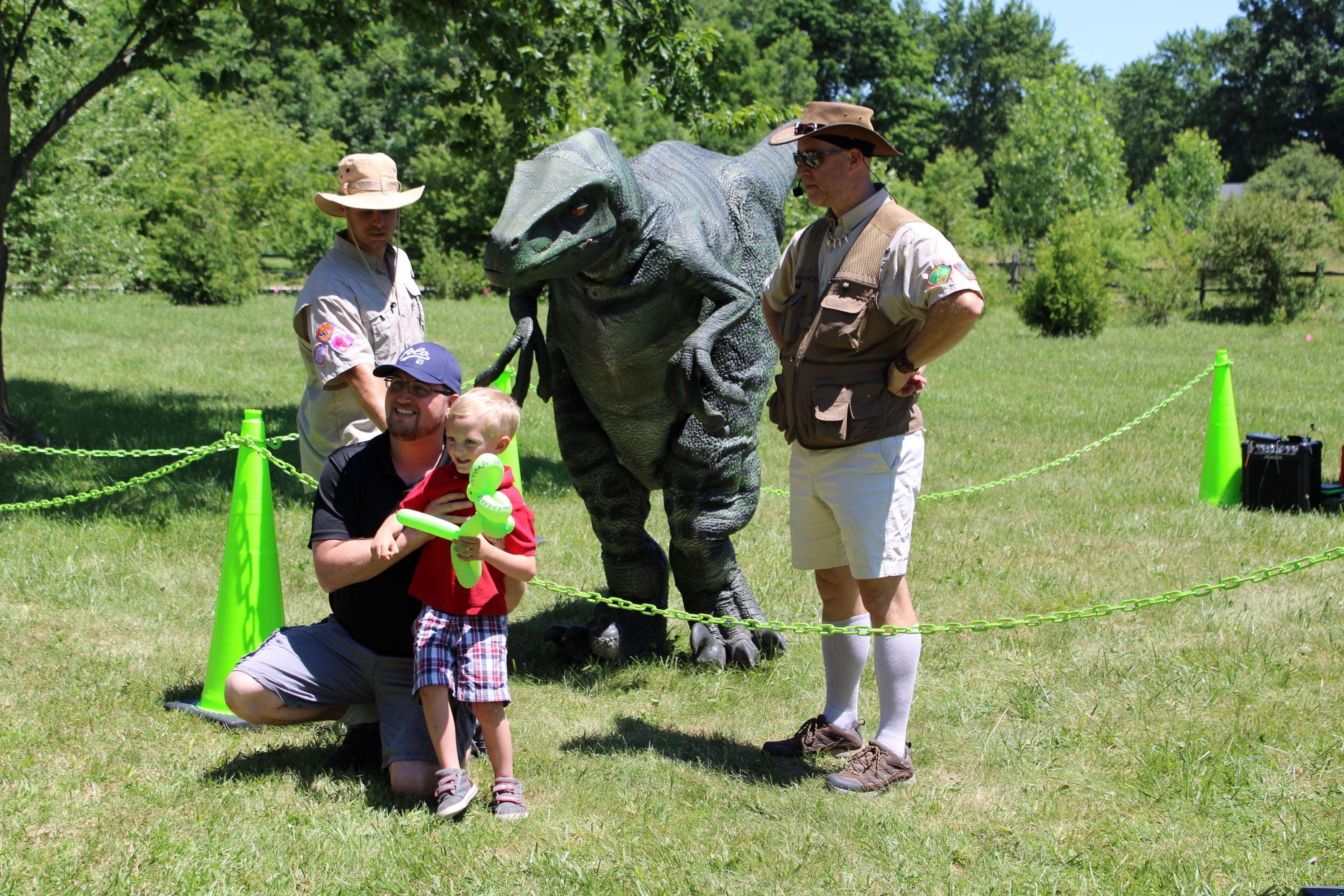 Dinos with Dad brings fun to the farm
