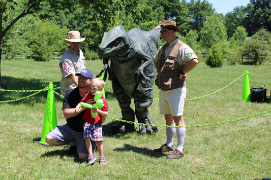 Dinos with Dad brings fun to the farm