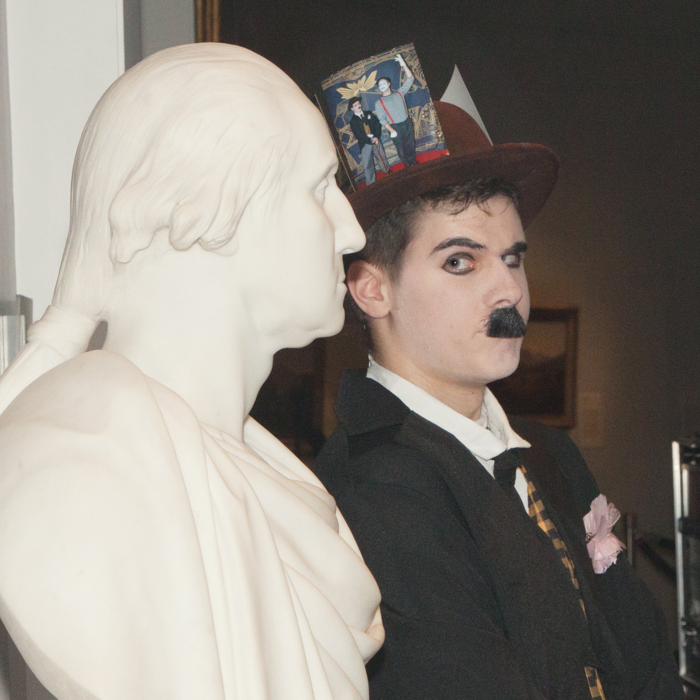Event entertainment; Charlie Chaplin; Costumed characters for events