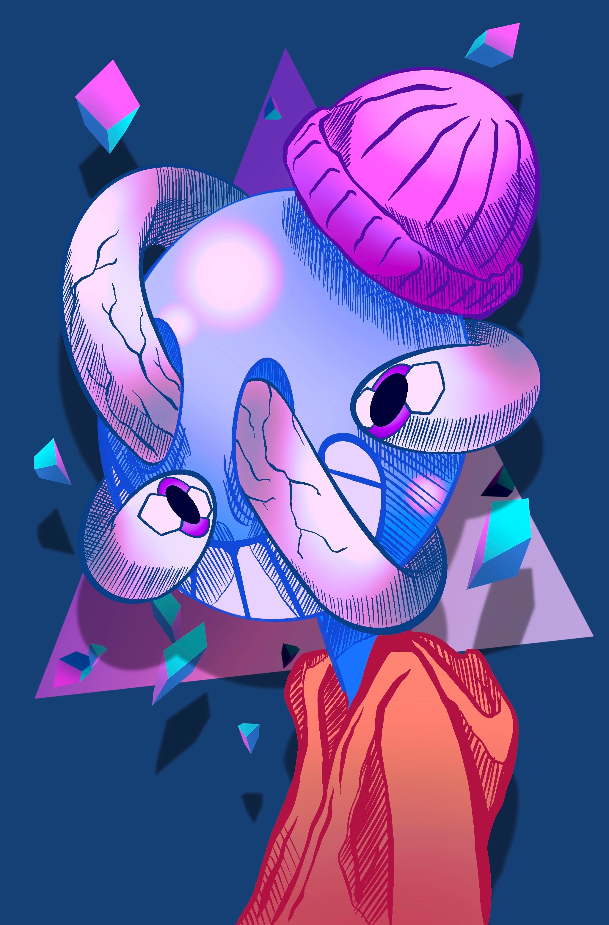 Custom illustrations by Michael Ganser