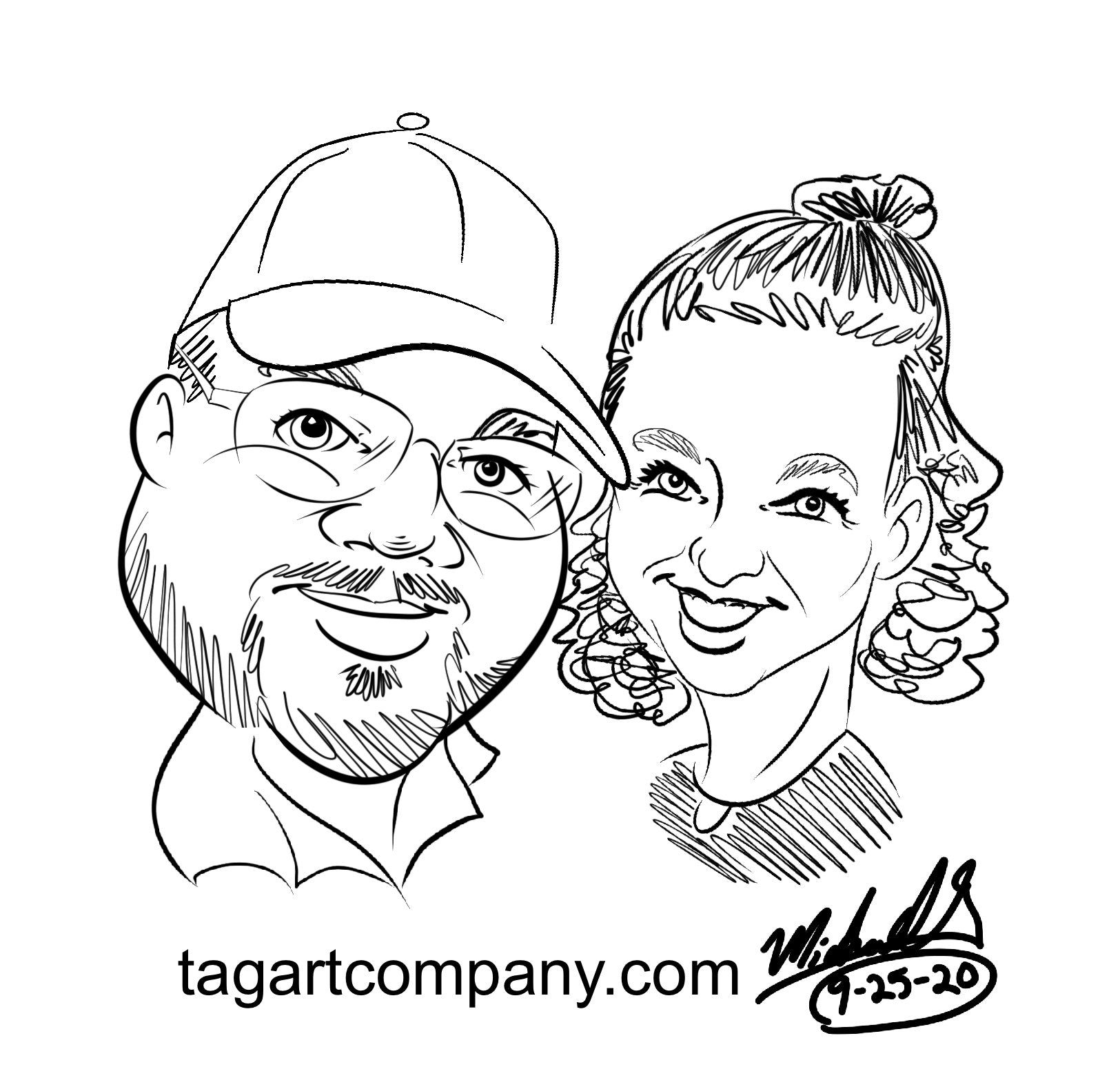 Caricature; caricature service; special order caricature