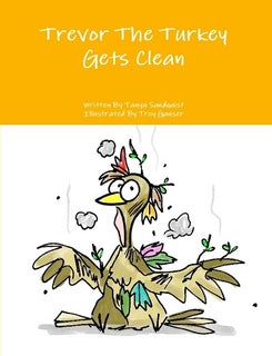 Trevor the Turkey Gets Clean; Turkey storybook; Thanksgiving story