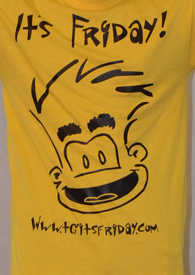 Friday T-shirt; TGIF T-shirt; Thank Goodness It's Friday shirt